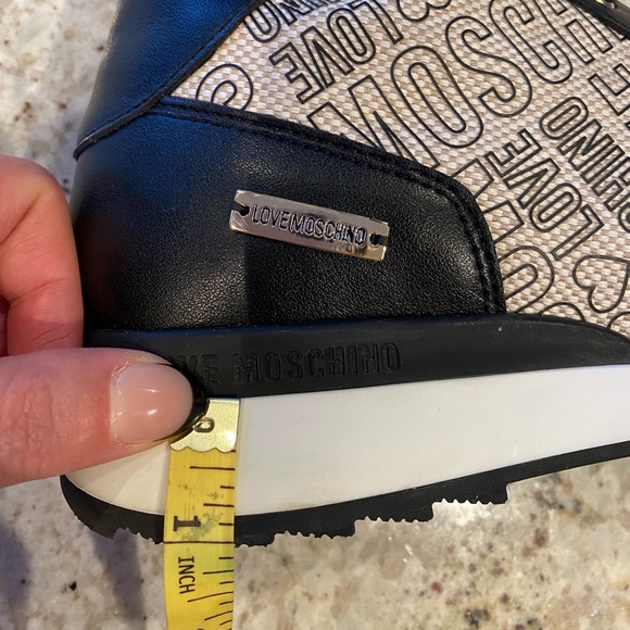 Moschino High Top Sneakers - Picture 6 of 7